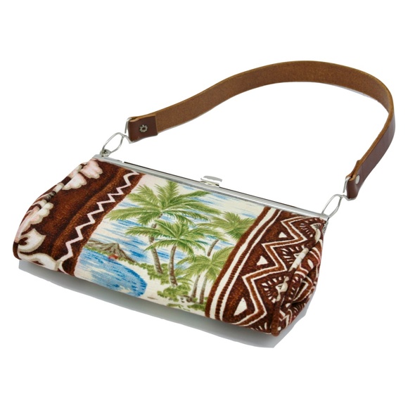 JEROME GRUET PARIS Tropical Print Vintage Baguette - Picture 5 of 14